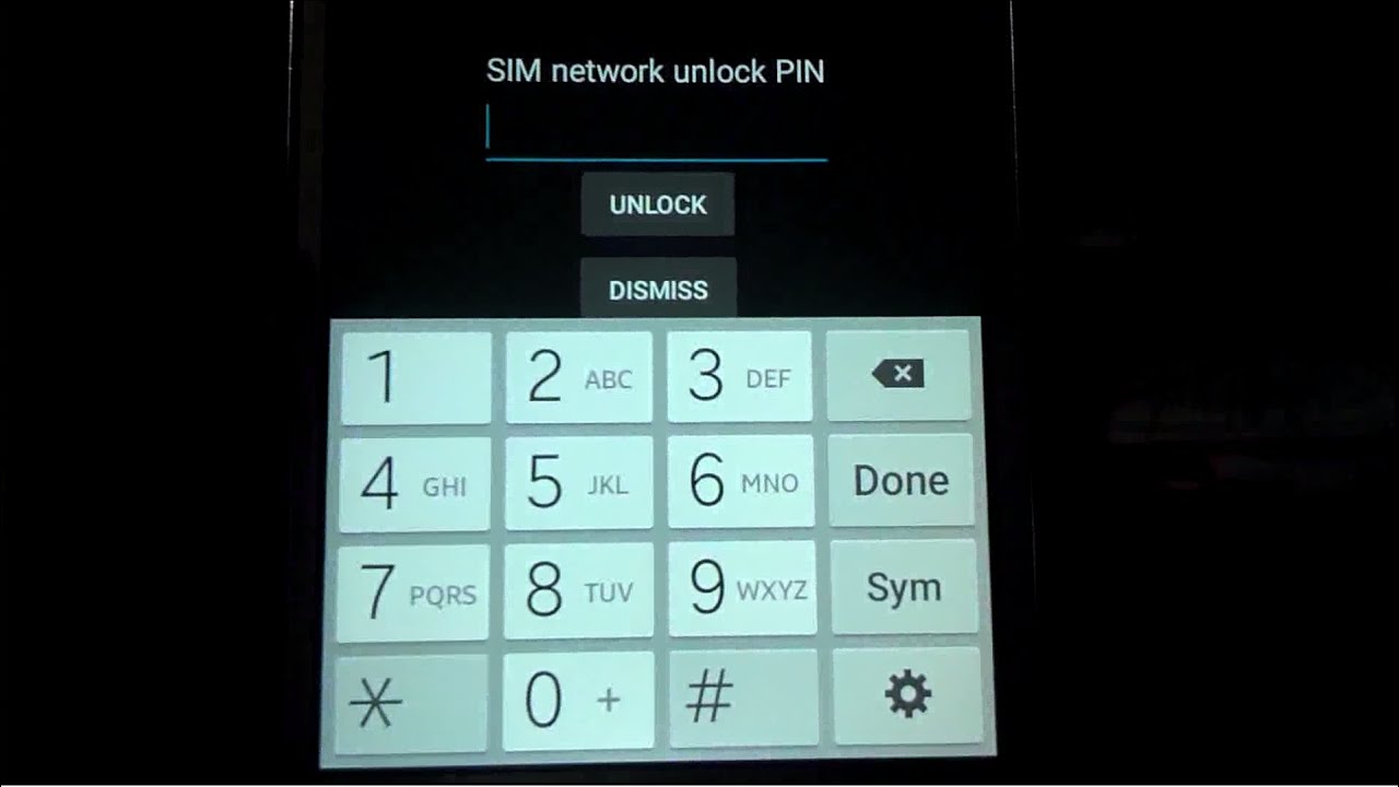 Samsung J2 Sim Unlock Code Free